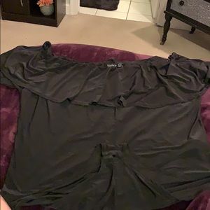 Off the shoulder body suit